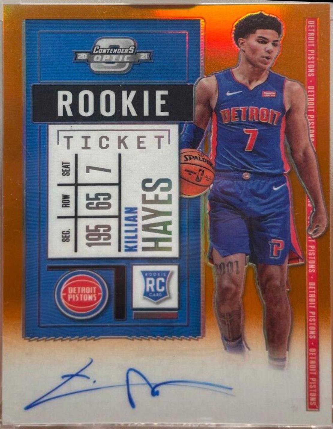 Killian Hayes [Autograph Orange] #117V