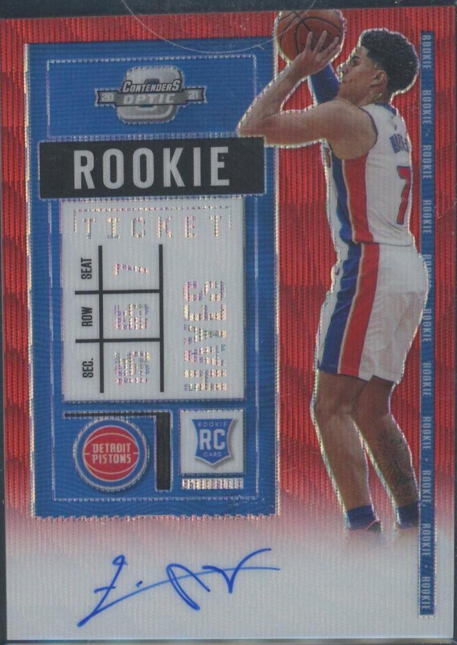 Killian Hayes [Autograph Red Wave] #117V