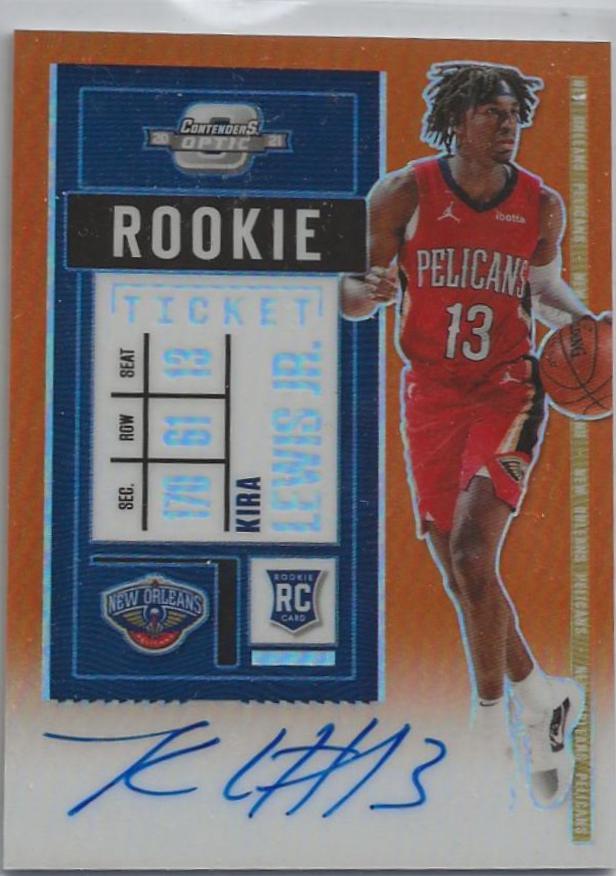Kira Lewis Jr. [Autograph Orange] #121