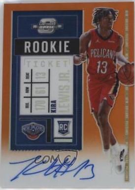 Kira Lewis Jr. [Autograph Orange] #121V