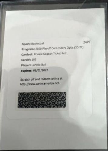 LaMelo Ball [Autograph Red] #105