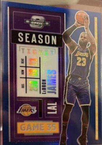 LeBron James [Blue] #81