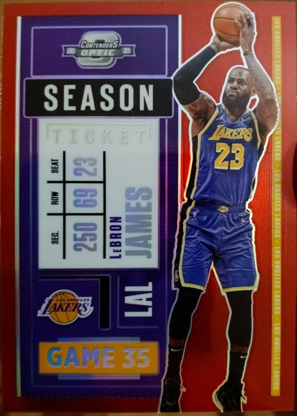 LeBron James [Red] #81
