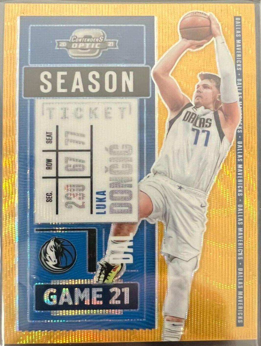 Luka Doncic [Gold Wave] #85