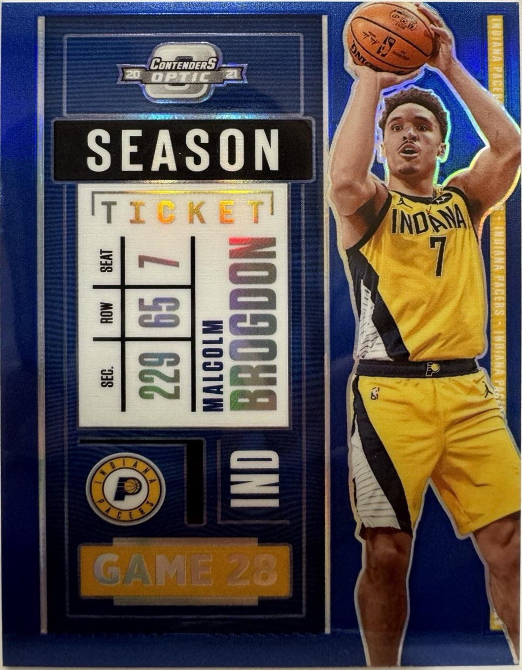 Malcolm Brogdon [Blue] #8