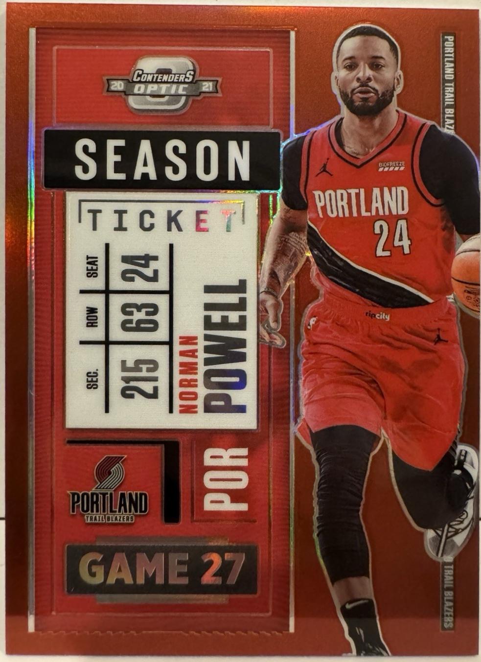 Norman Powell [Red] #3