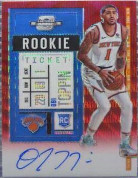 Obi Toppin [Autograph Red Wave] #118