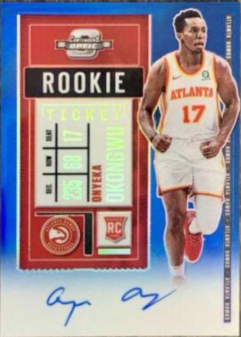 Onyeka Okongwu [Autograph Blue] #114