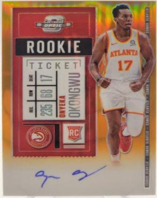 Onyeka Okongwu [Autograph Orange] #114