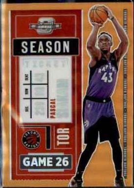 Pascal Siakam [Orange] #86