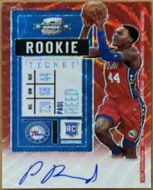 Paul Reed [Autograph Red Wave] #111V