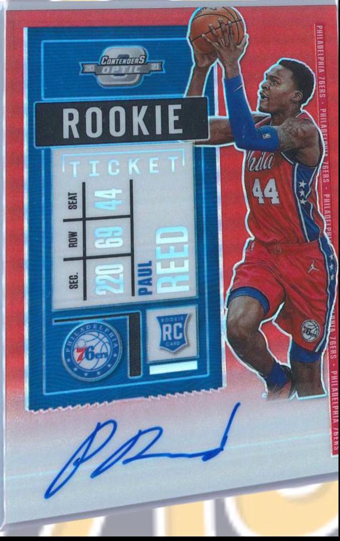 Paul Reed [Autograph Red] #111