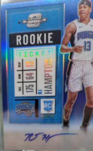 RJ Hampton [Autograph Blue] #136