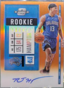 RJ Hampton [Autograph Orange] #136