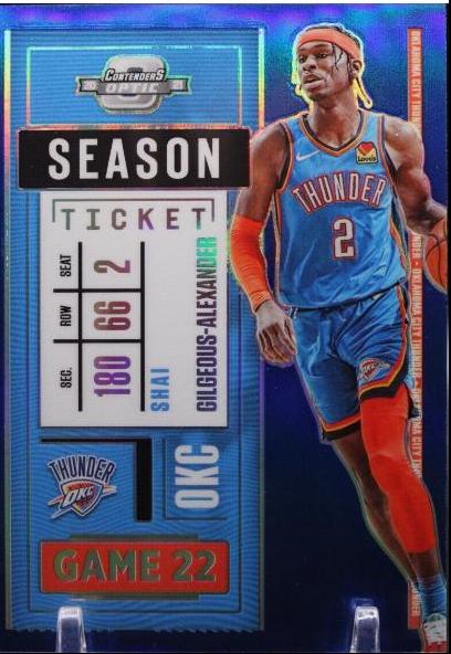 Shai Gilgeous Alexander [Blue] #74