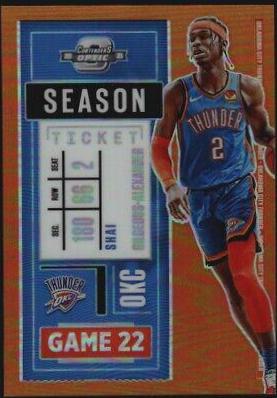 Shai Gilgeous Alexander [Orange] #74