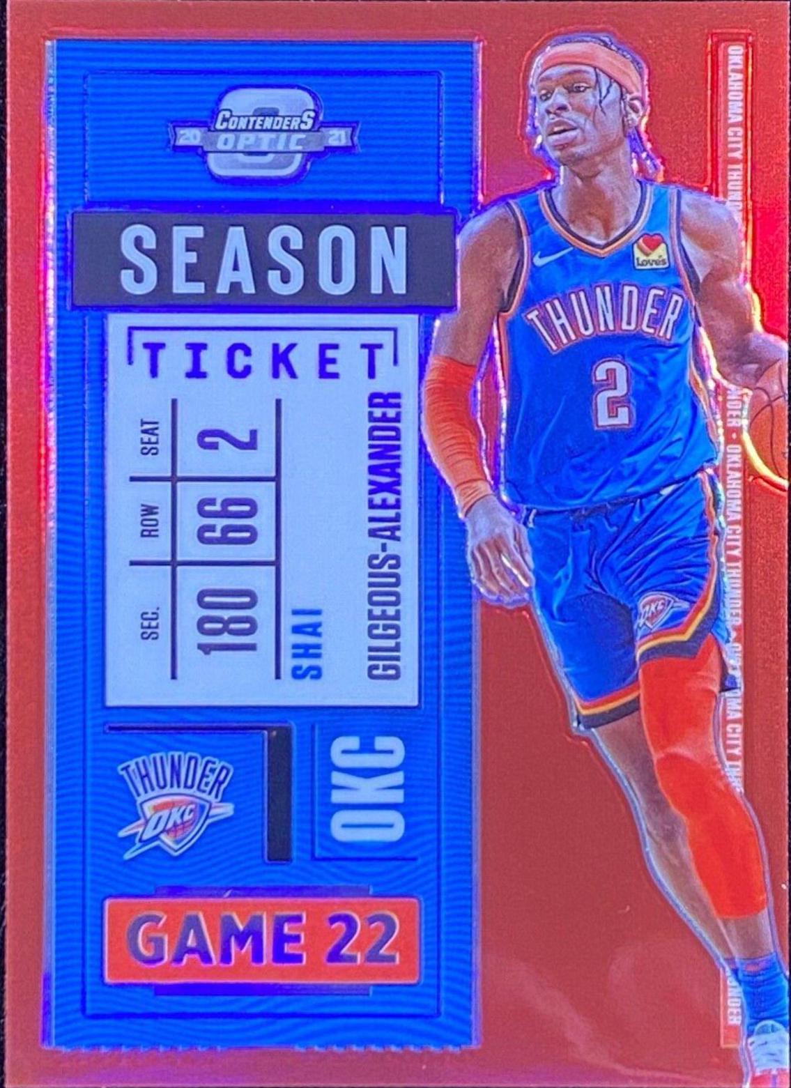 Shai Gilgeous Alexander [Red] #74