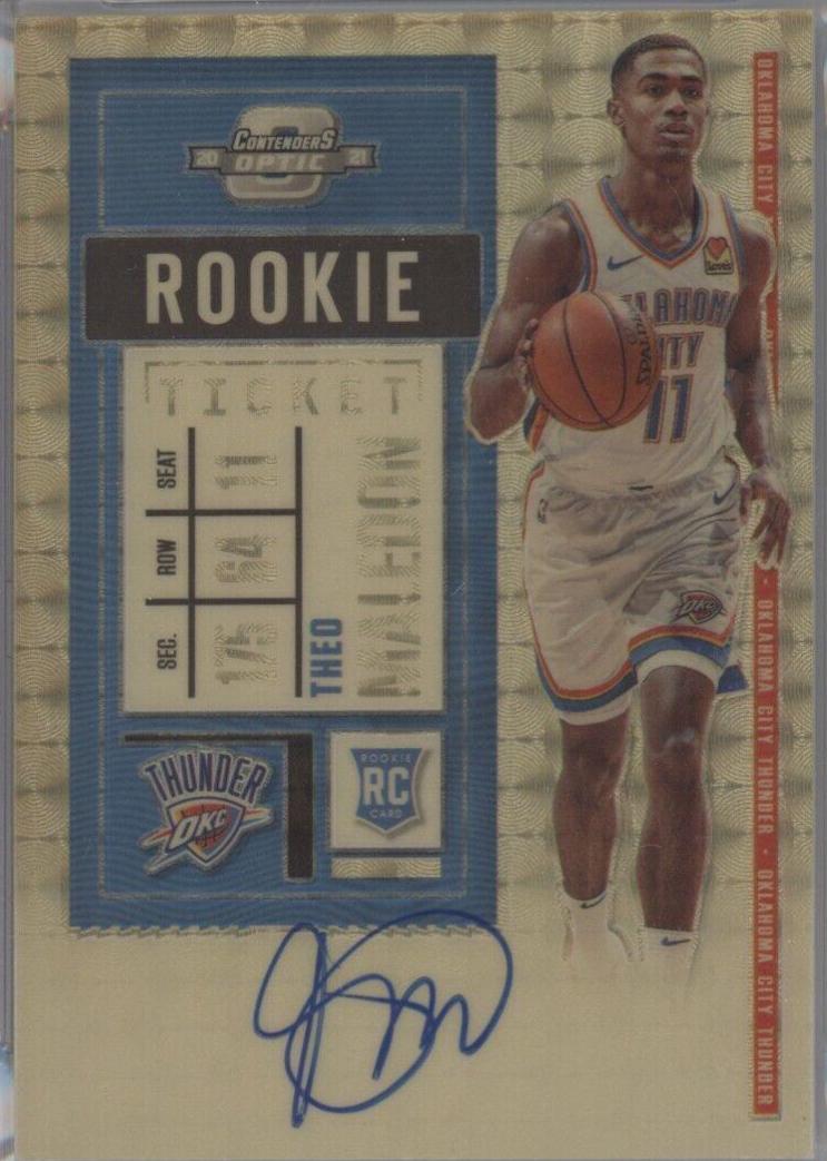 Theo Maledon [Autograph Gold] #116V