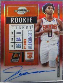 Ty Shon Alexander [Autograph Orange] #138V