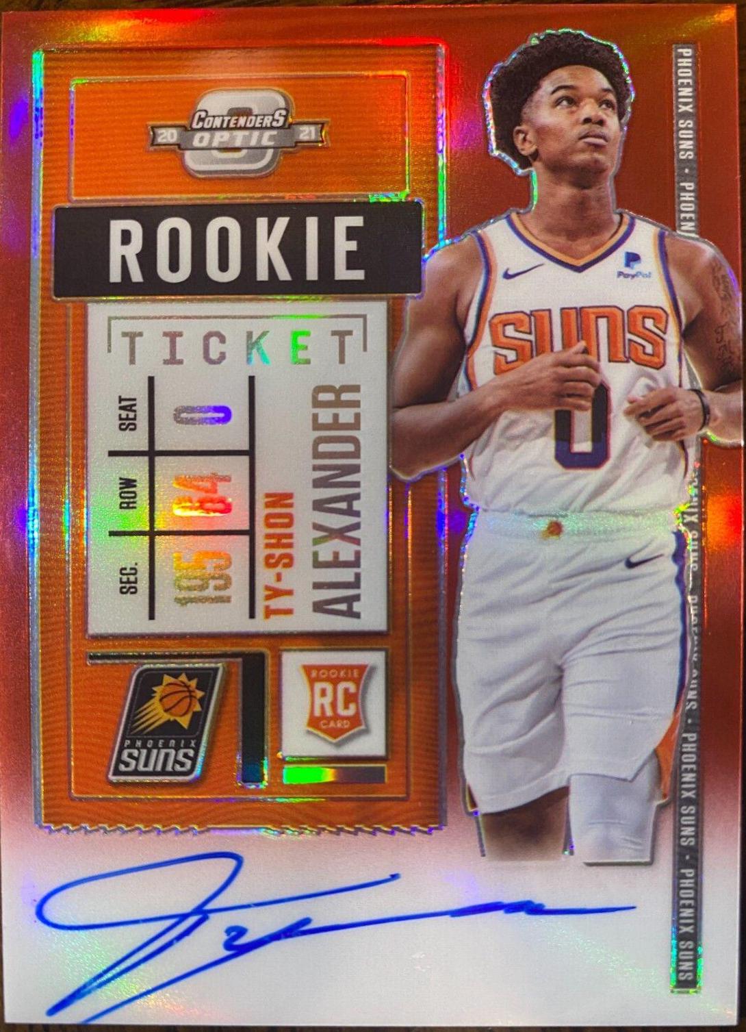 Ty Shon Alexander [Autograph Red] #138V