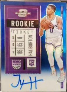 Tyrese Haliburton [Autograph Blue] #125