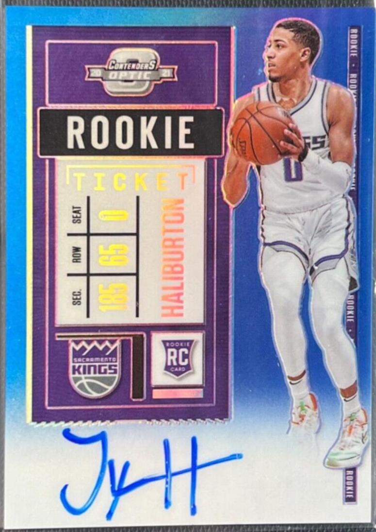Tyrese Haliburton [Autograph Blue] #125V
