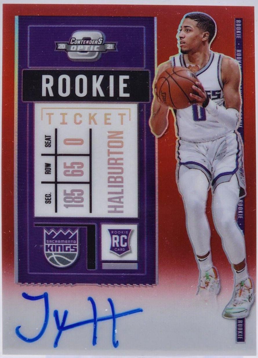 Tyrese Haliburton [Autograph Red] #125V
