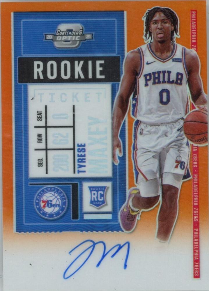 Tyrese Maxey [Autograph Orange] #120
