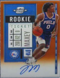 Tyrese Maxey [Autograph Orange] #120V
