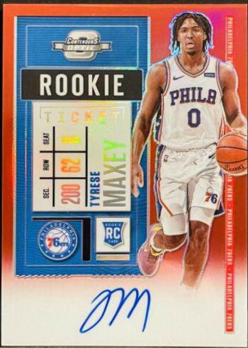 Tyrese Maxey [Autograph Red] #120