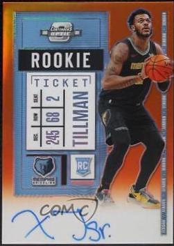 Xavier Tillman [Autograph Orange] #103V