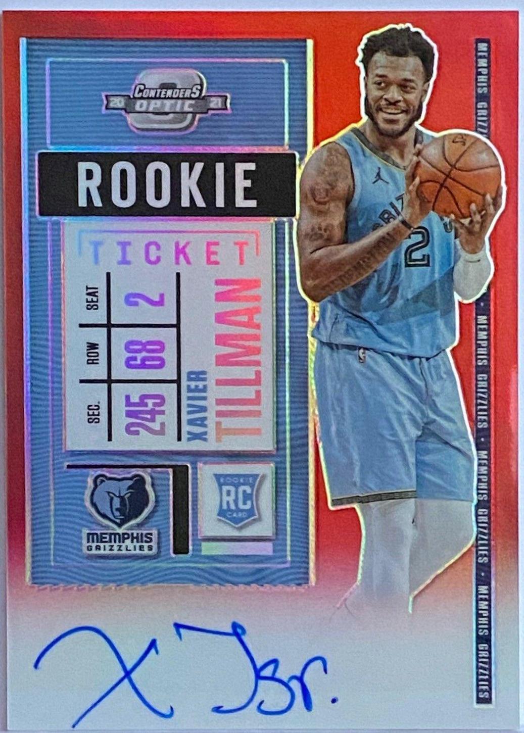 Xavier Tillman [Autograph Red] #103