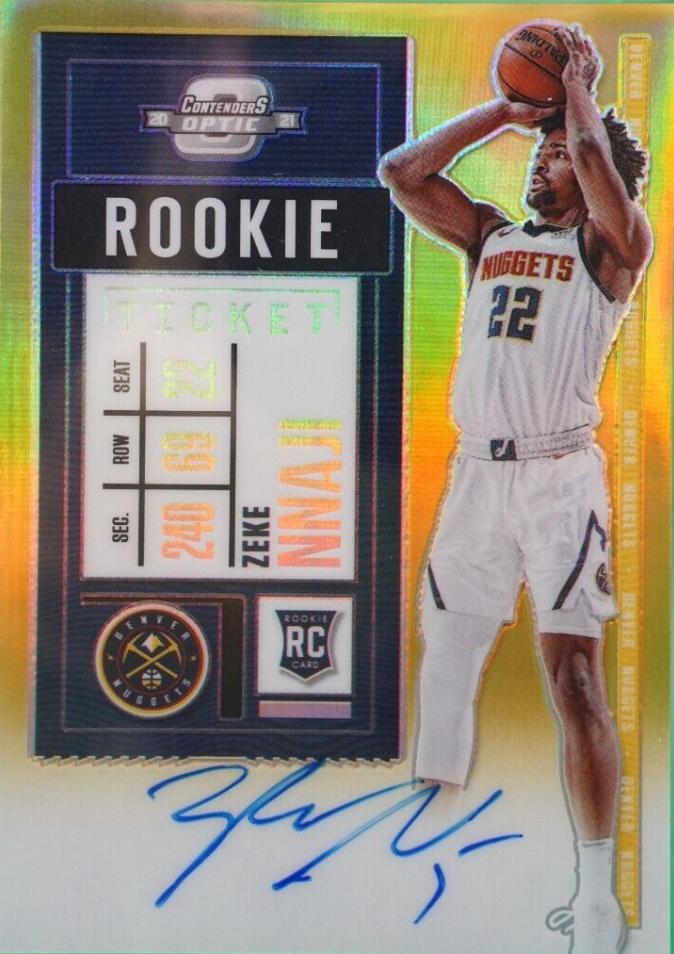 Zeke Nnaji [Autograph Gold] #128
