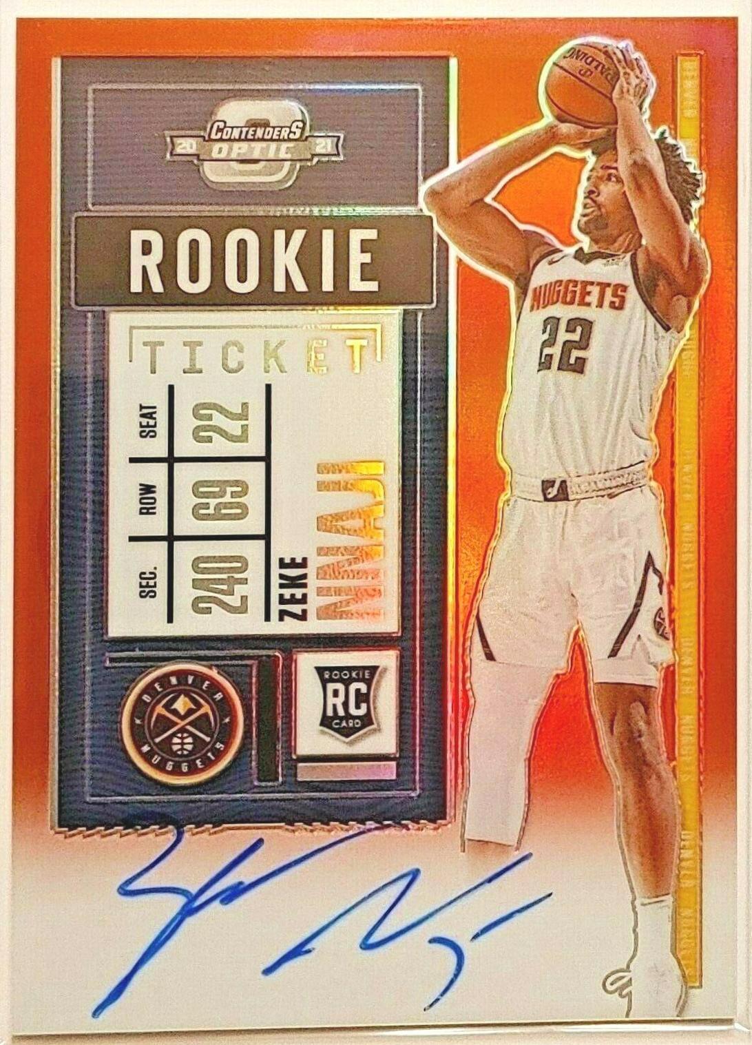 Zeke Nnaji [Autograph Red] #128