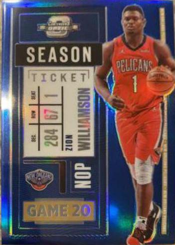 Zion Williamson [Blue] #58
