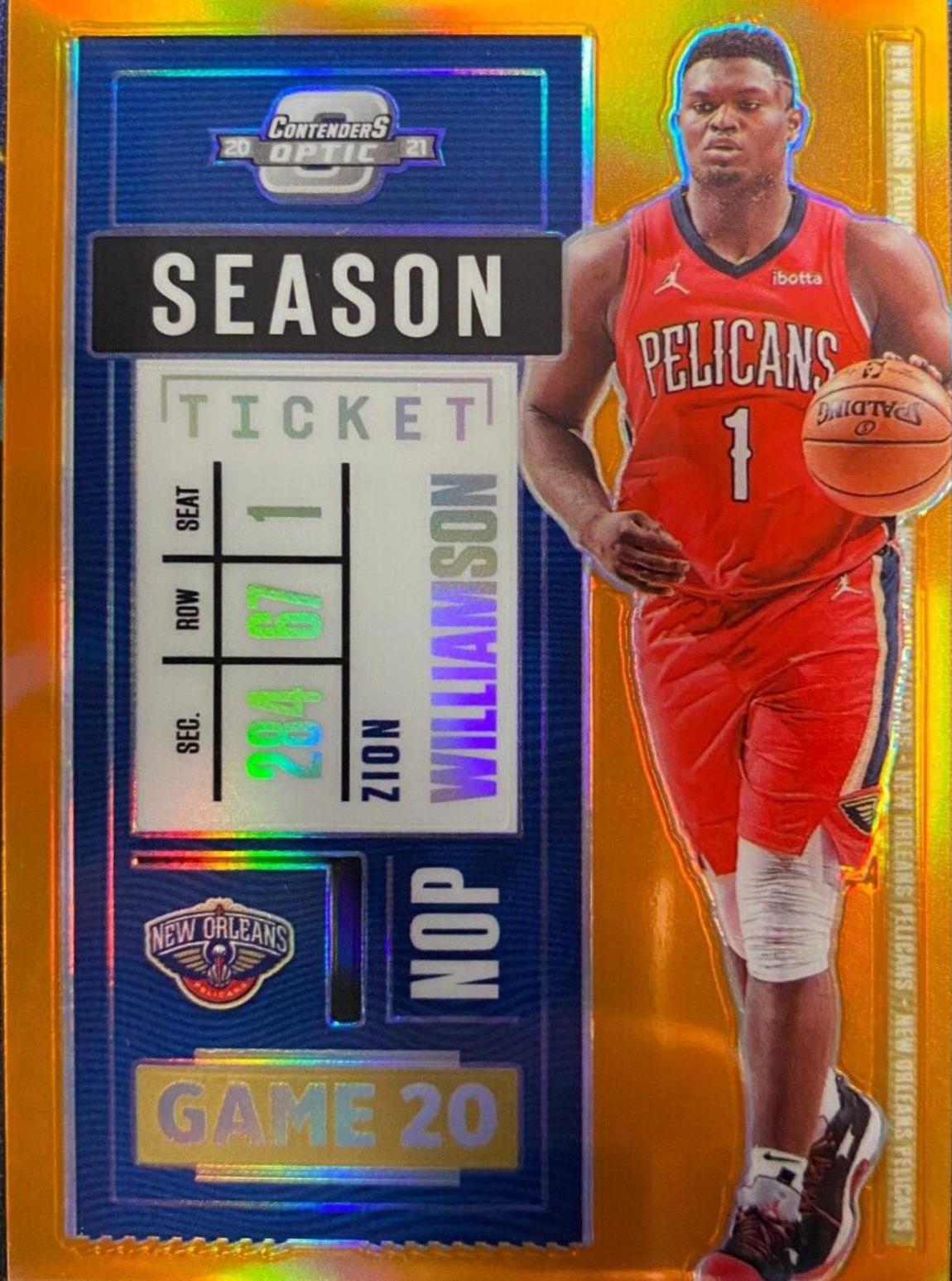 Zion Williamson [Orange] #58