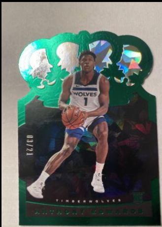 Anthony Edwards [Crystal Green FOTL] #89