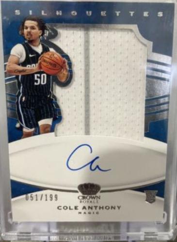 Cole Anthony [Autograph Memorabilia] #131