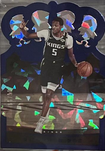 De'Aaron Fox [Crystal Blue] #44