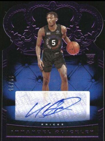 Immanuel Quickley [Autograph Memorabilia FOTL] #128