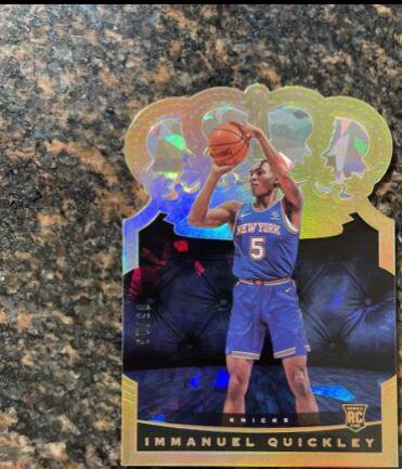 Immanuel Quickley [Crystal Gold] #93