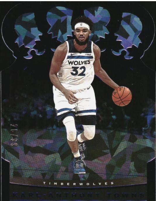 Karl Anthony Towns [Crystal Purple] #52