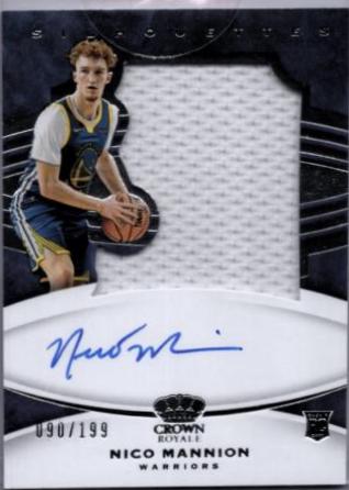Nico Mannion [Autograph Memorabilia] #117
