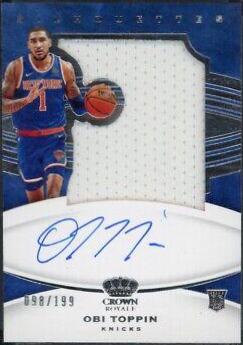 Obi Toppin [Autograph Memorabilia] #127