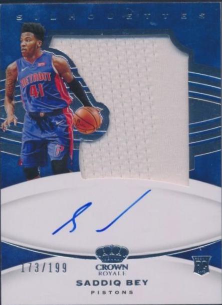 Saddiq Bey [Autograph Memorabilia] #114