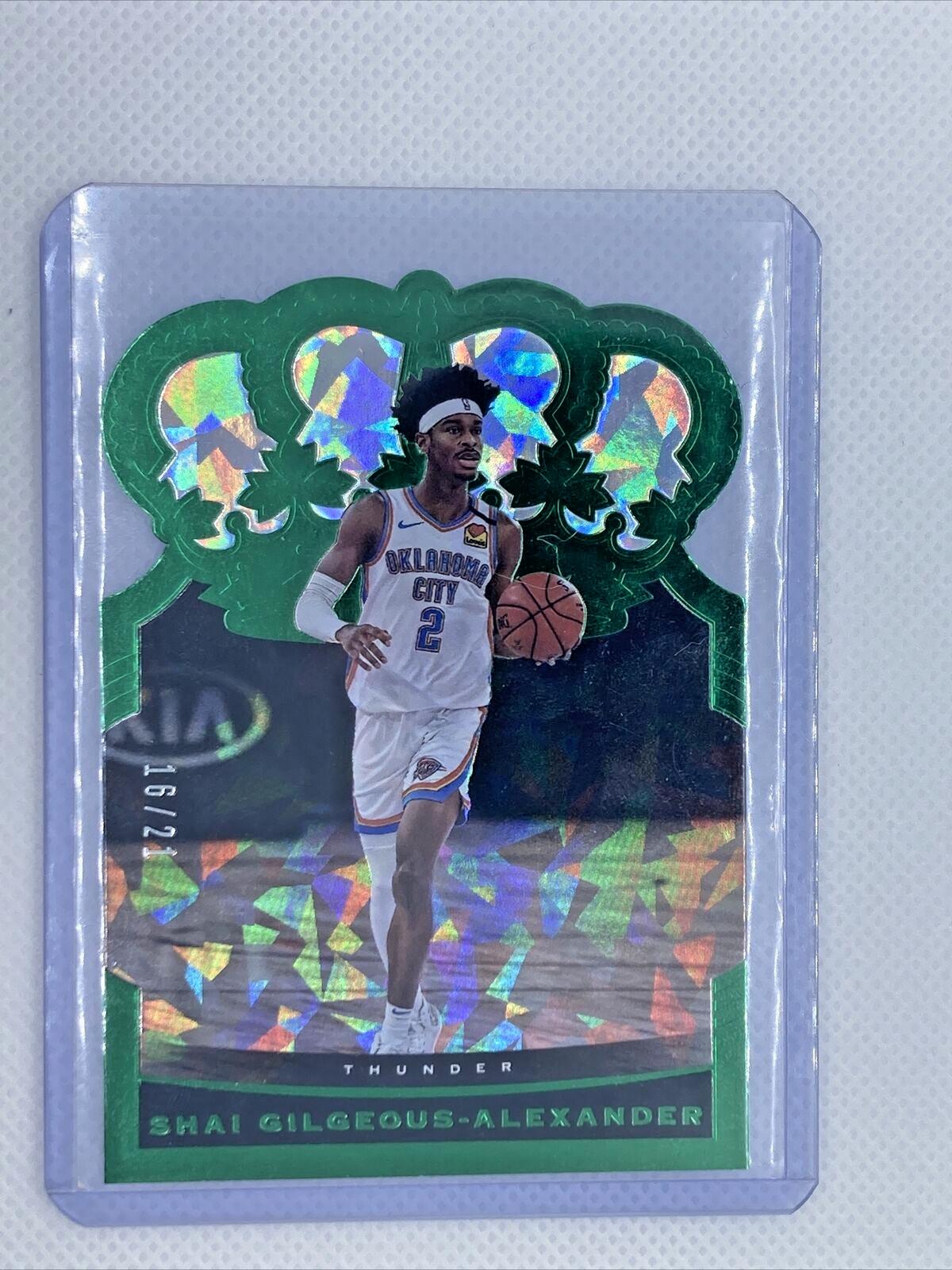 Shai Gilgeous Alexander [Crystal Green FOTL] #37