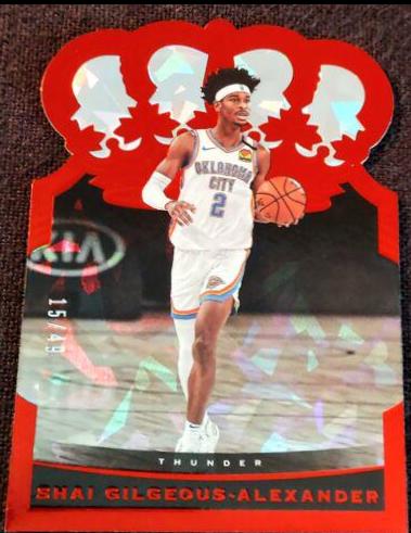 Shai Gilgeous Alexander [Crystal Red] #37