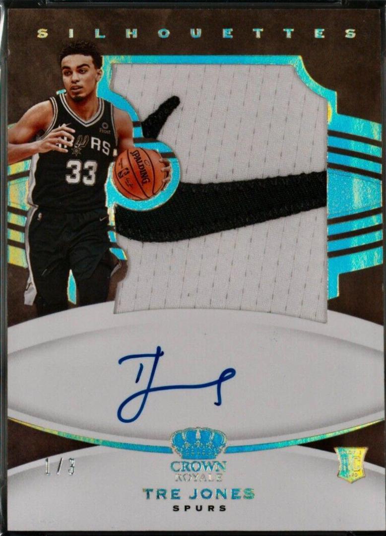 Tre Jones [Autograph Memorabilia Premium FOTL] #136