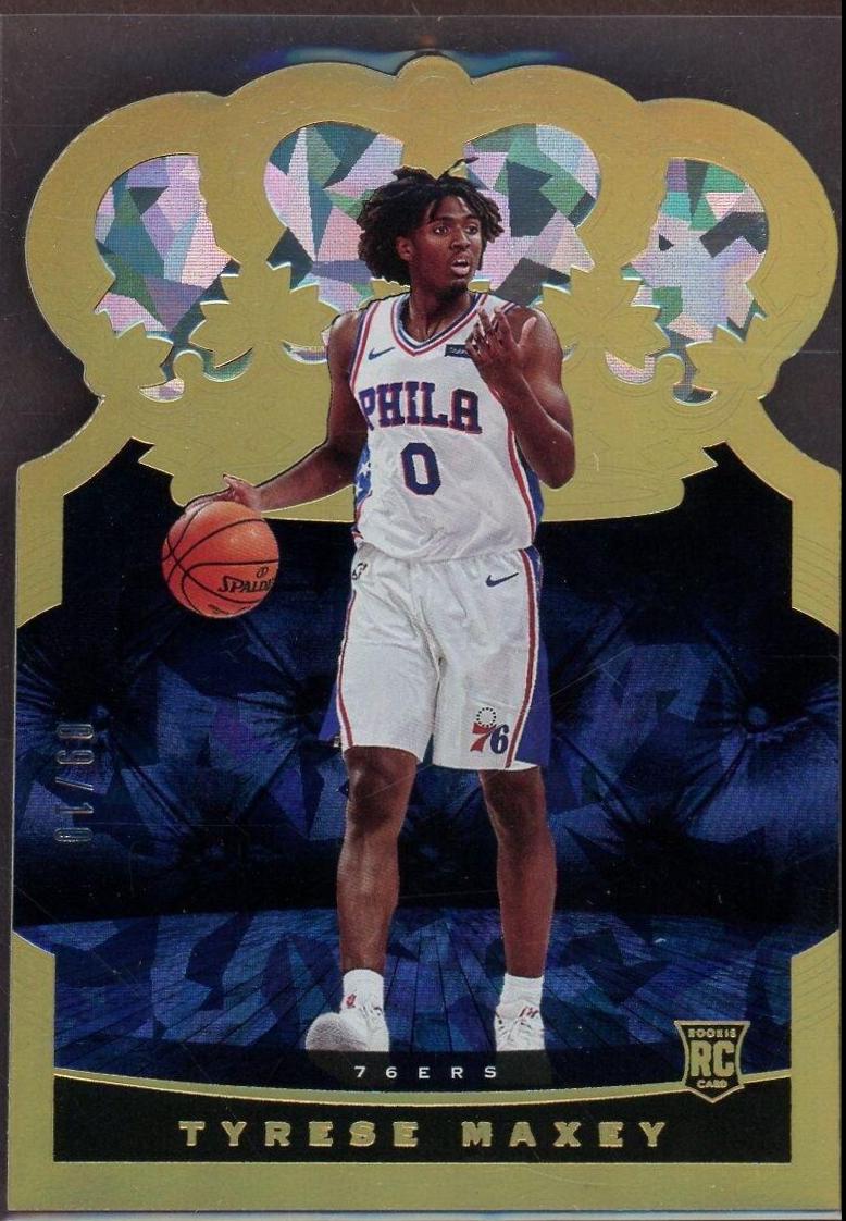 Tyrese Maxey [Crystal Gold] #96