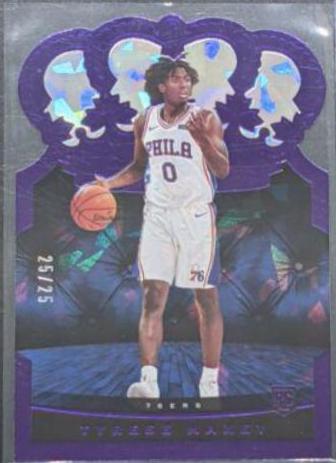Tyrese Maxey [Crystal Purple] #96